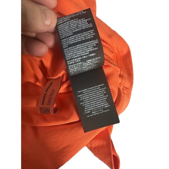 HERON PRESTON - Turtleneck - Orange - Rare size XXL - Picture 7 of 13